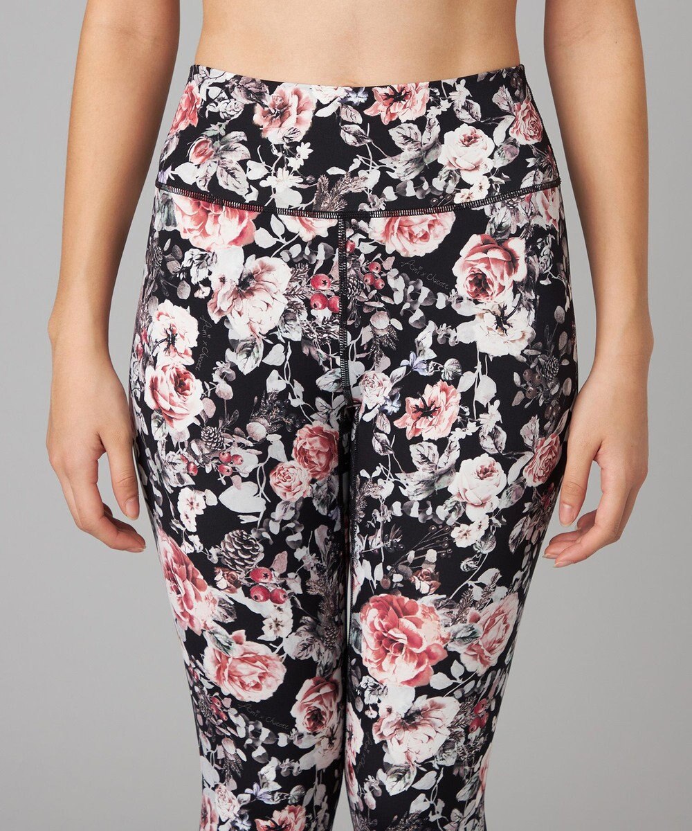 Chacott Chacott BALANCE ホリデーローズレギンス 