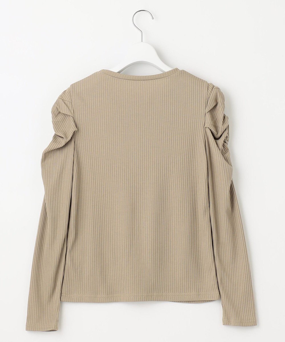 Feroux 【ONWARD CROSSET MAG掲載】ギャザースリーブ プルオーバー 