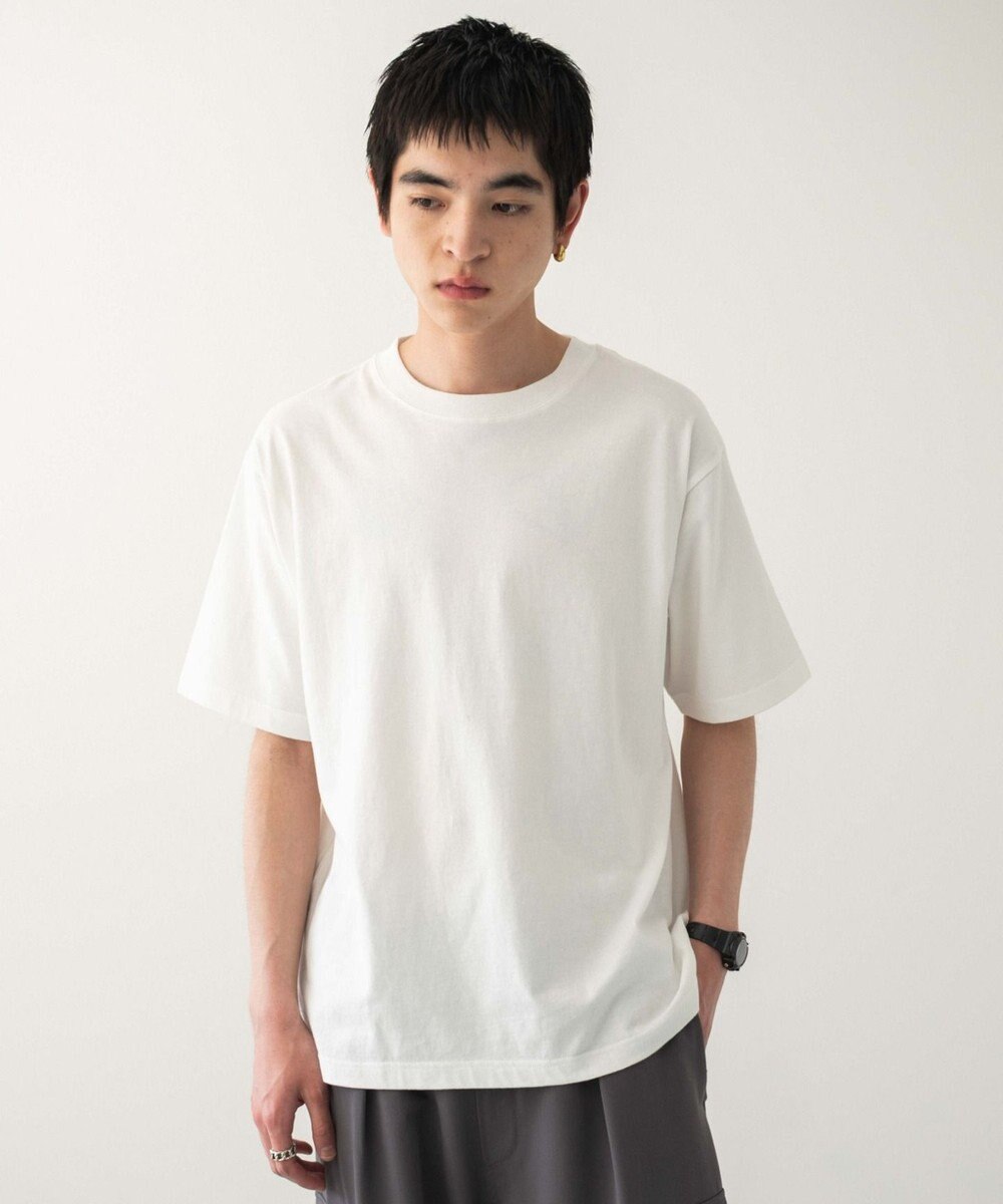 WEGO 【ユニセックス着用ITEM/MLサイズ展開/綿100%】リラックスフィットコットンT（SS） 