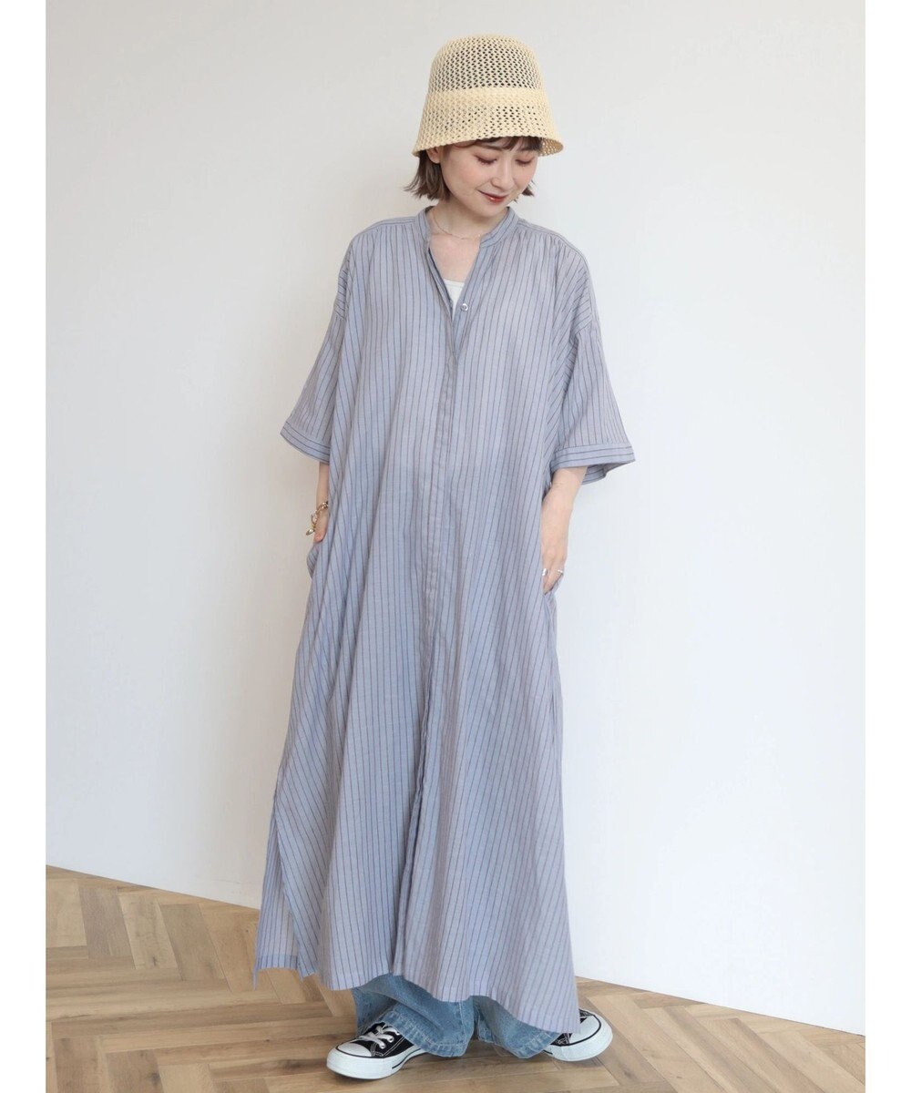 AMERICAN HOLIC ふんわりインドボイルロングワンピース 