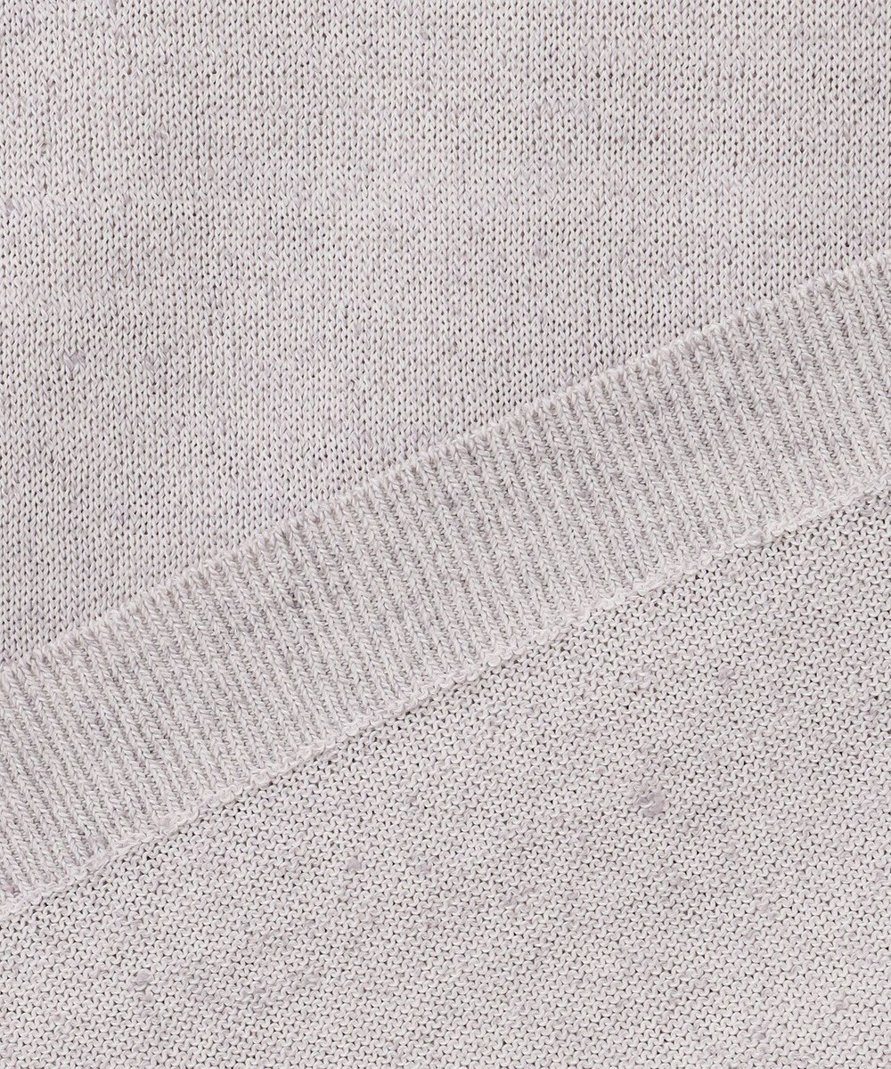 JOSEPH HOMME リネンナイロンプレーン　半袖ヘンリーネックニット 