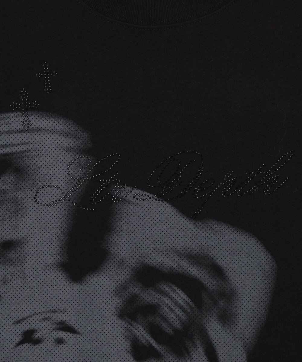 WEGO 【ユニセックス着用ITEM】ラインストーングラフィックT（SS） 