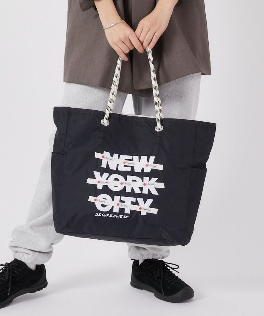 LeSportsac LARGE 2 WAY TOTE/2ウェイディープシーブルーソーホー 