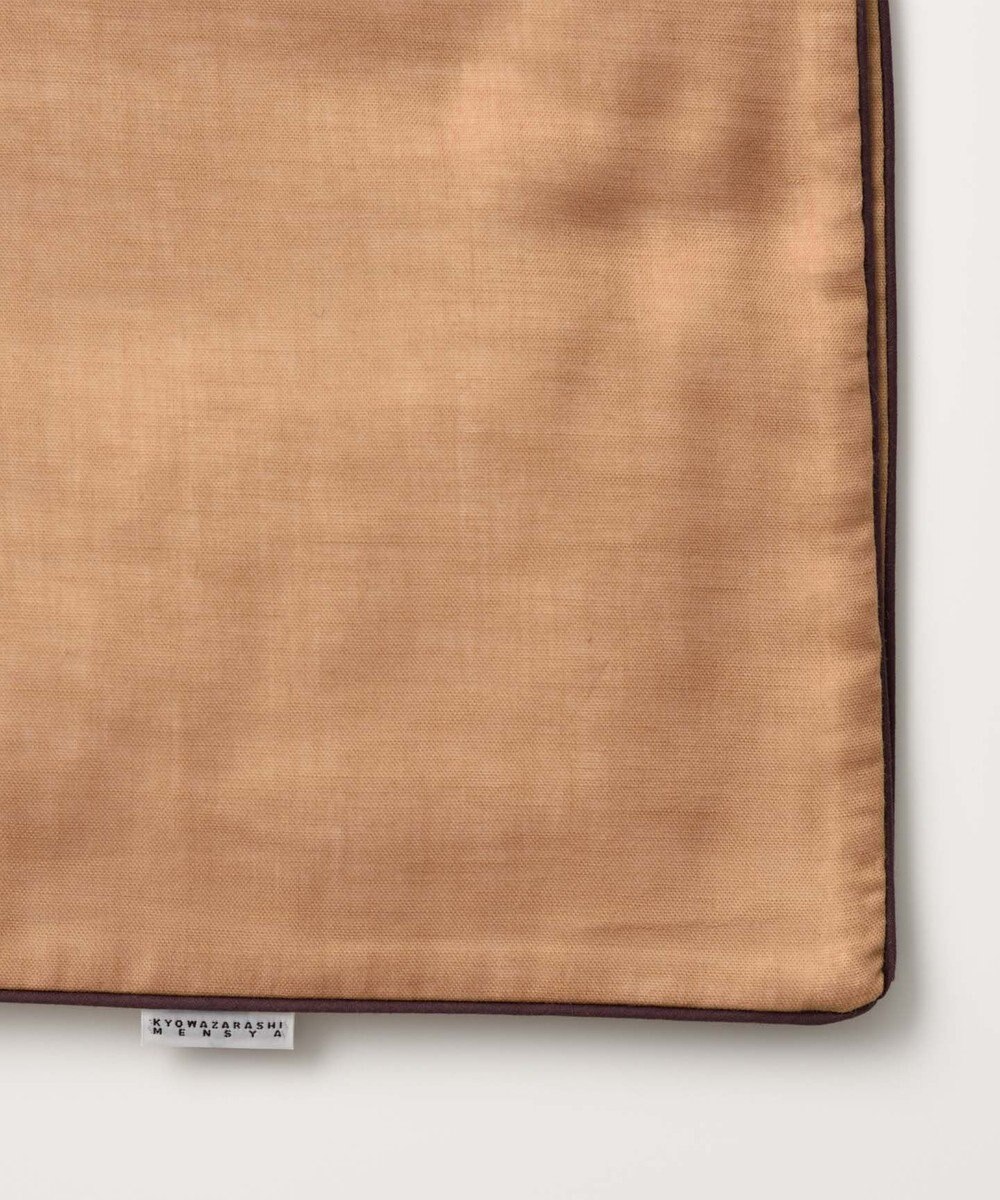 京和晒綿紗 ガーゼ枕カバー 柿渋3重合わせ L50×70用 