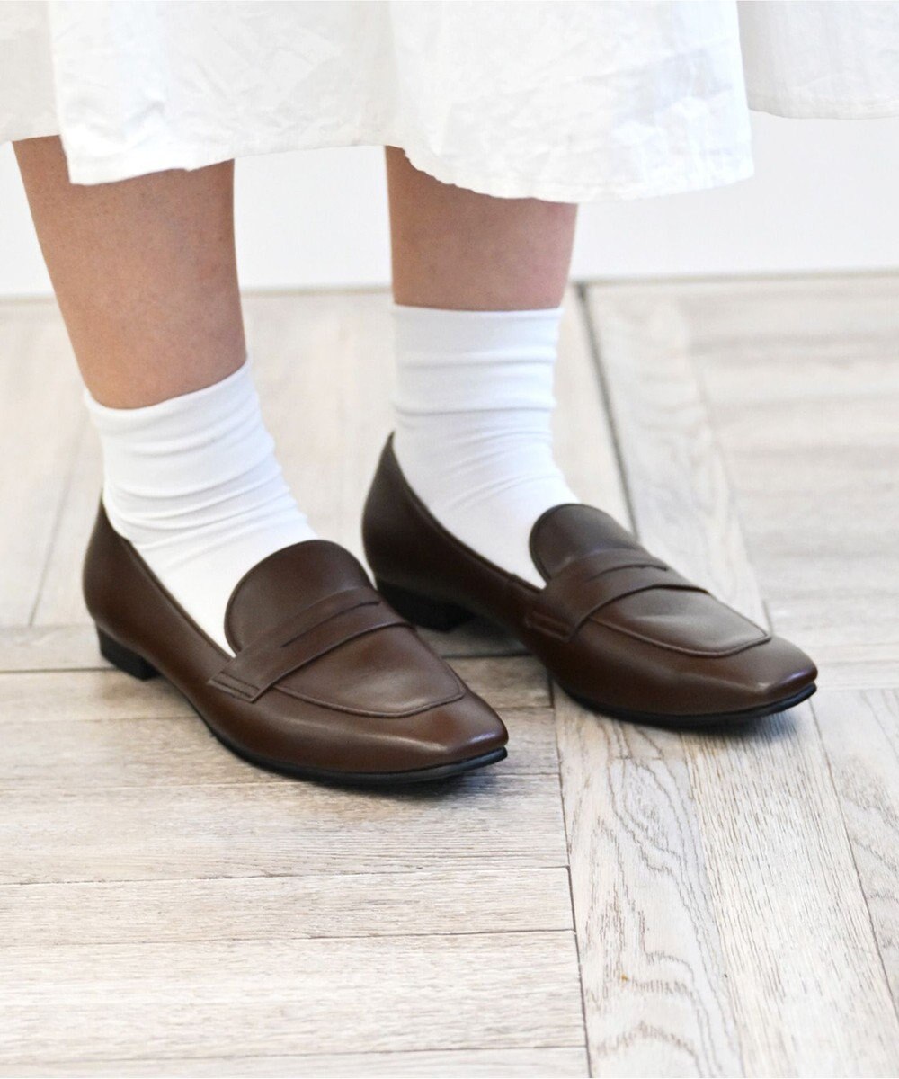 Pointer 日本製 本革シンプルローファー 