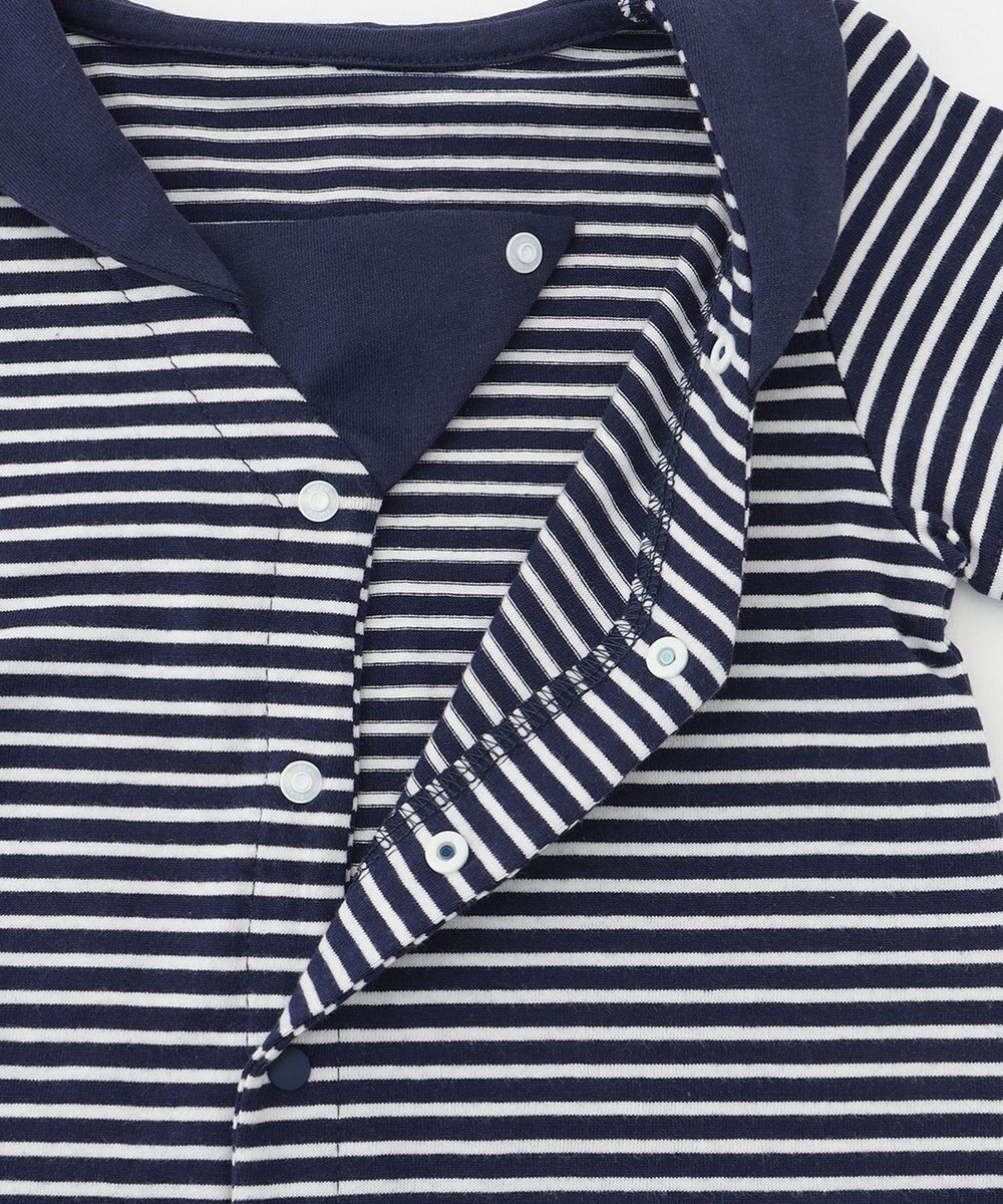 組曲 KIDS 【80-90cm】セーラーボーダー セットアップ 