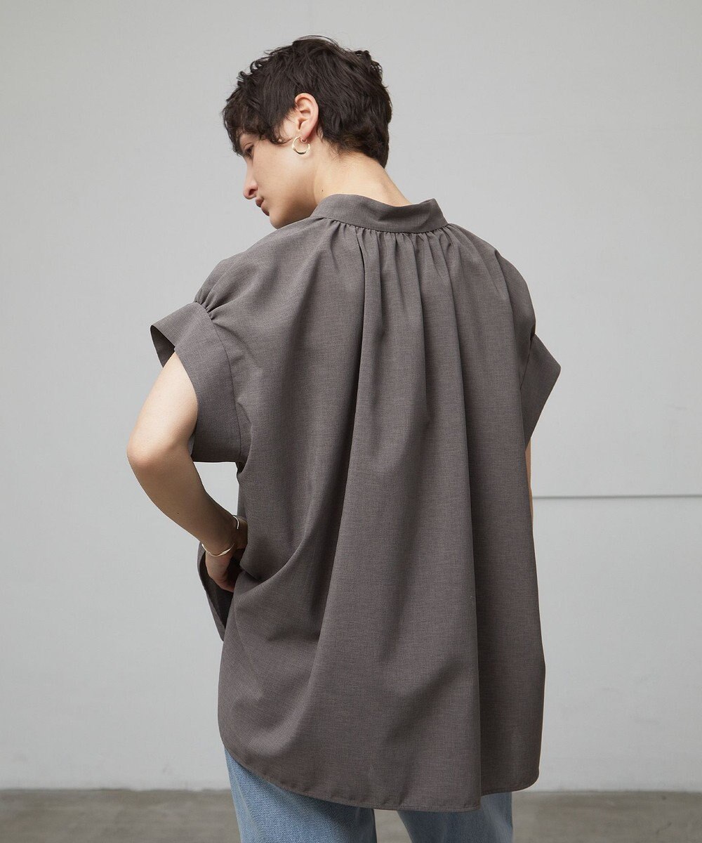 BEIGE， 【洗える/接触冷感/速乾/UVケア対応】BATEAU / ブラウス 