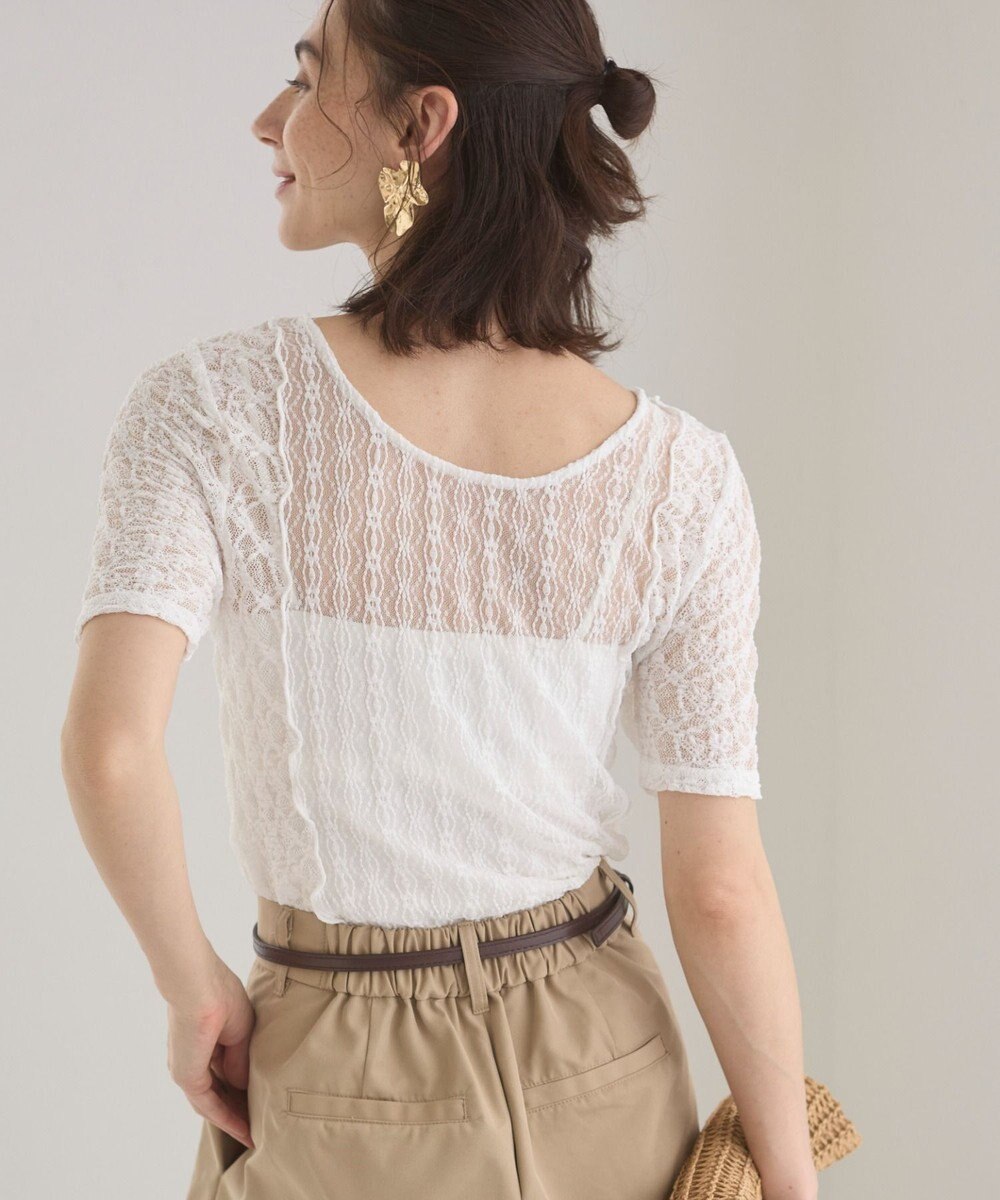 WEGO 【ANGIE VINTAGE】レースTシャツ 