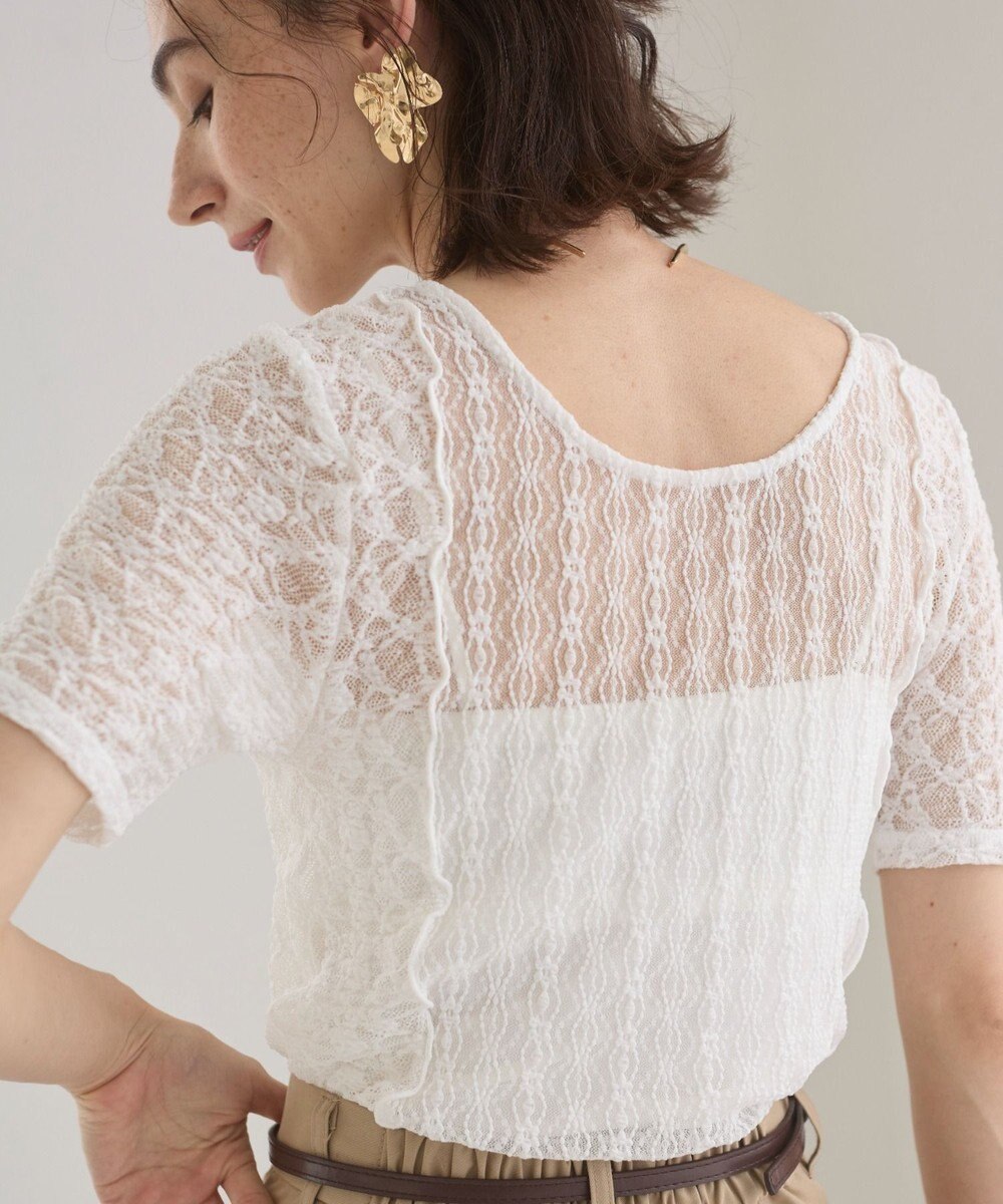 WEGO 【ANGIE VINTAGE】レースTシャツ 