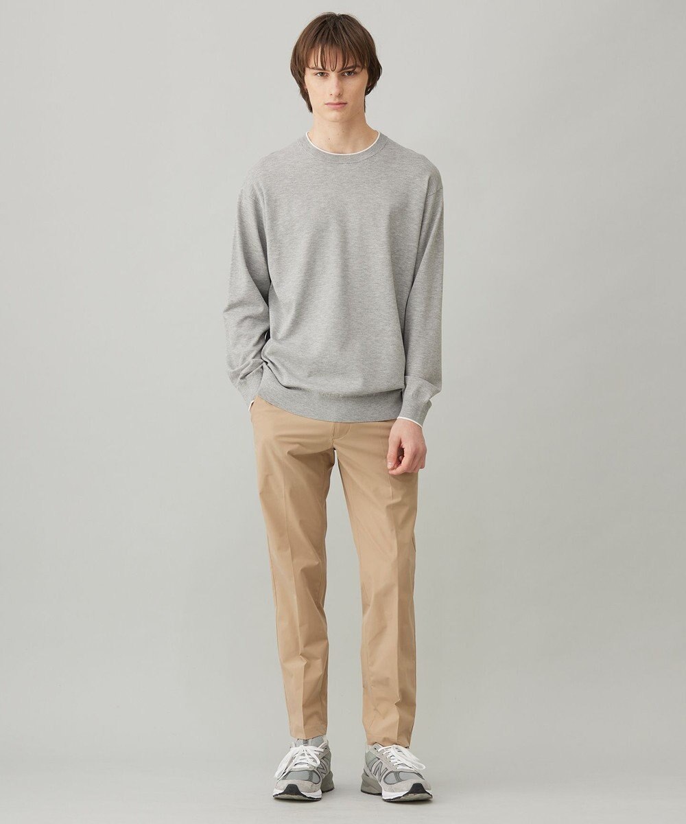 UNFILO MENS スタイリッシュ ニット プルオーバー 