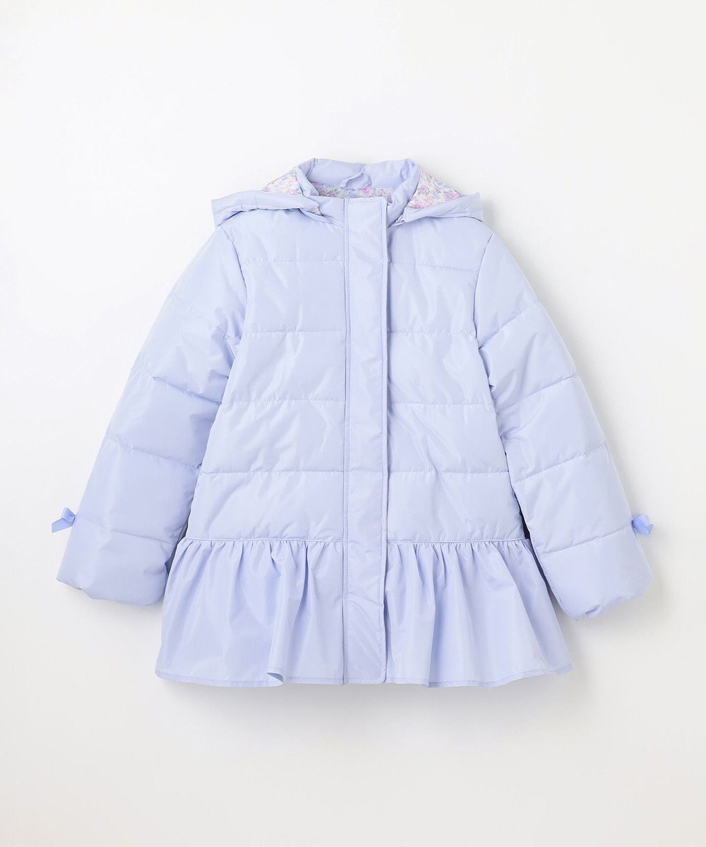 ANY KIDS 【洗濯機OK】中綿リボンコート 