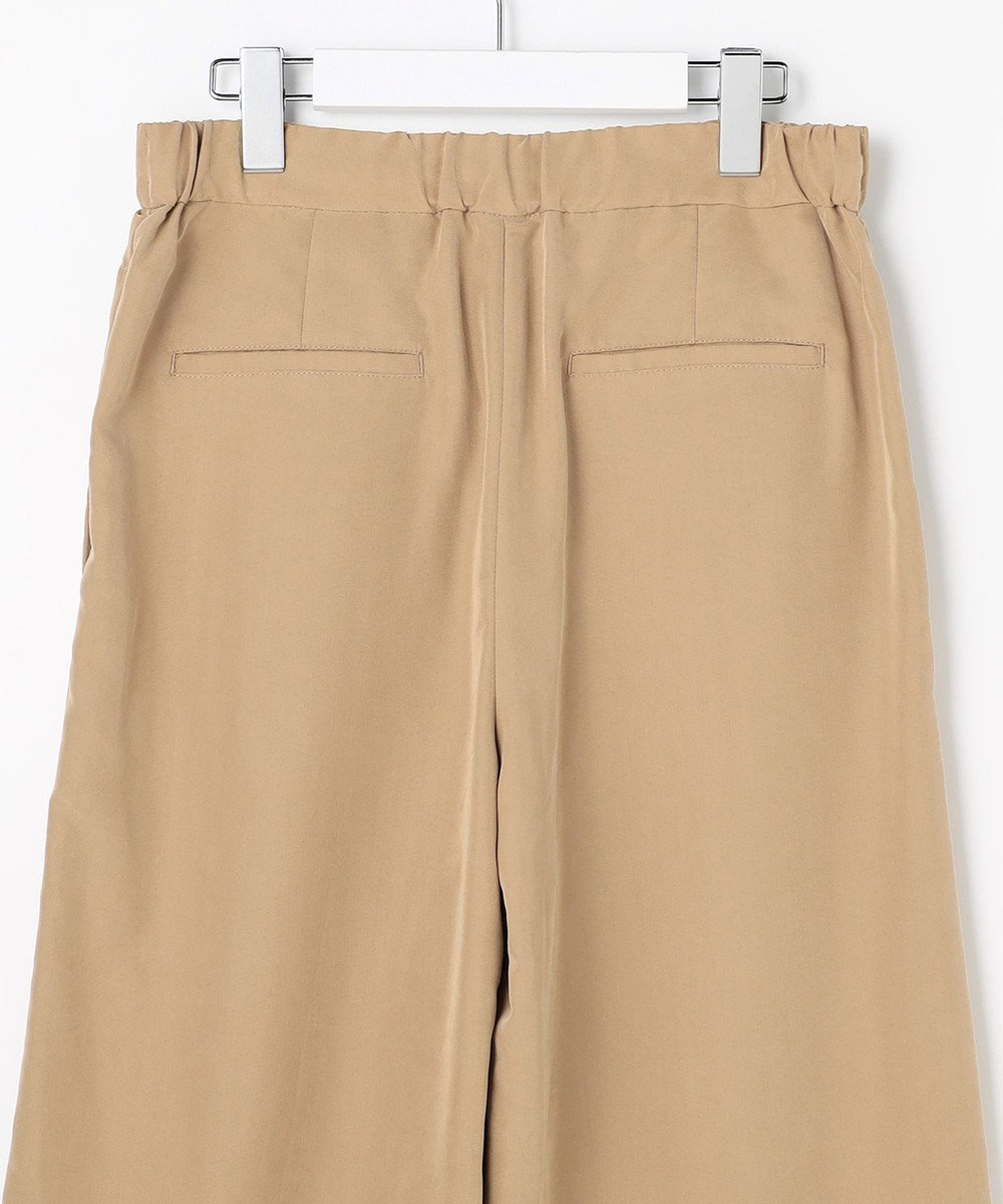 J.PRESS LADIES ピーチポプリン ワイド パンツ 