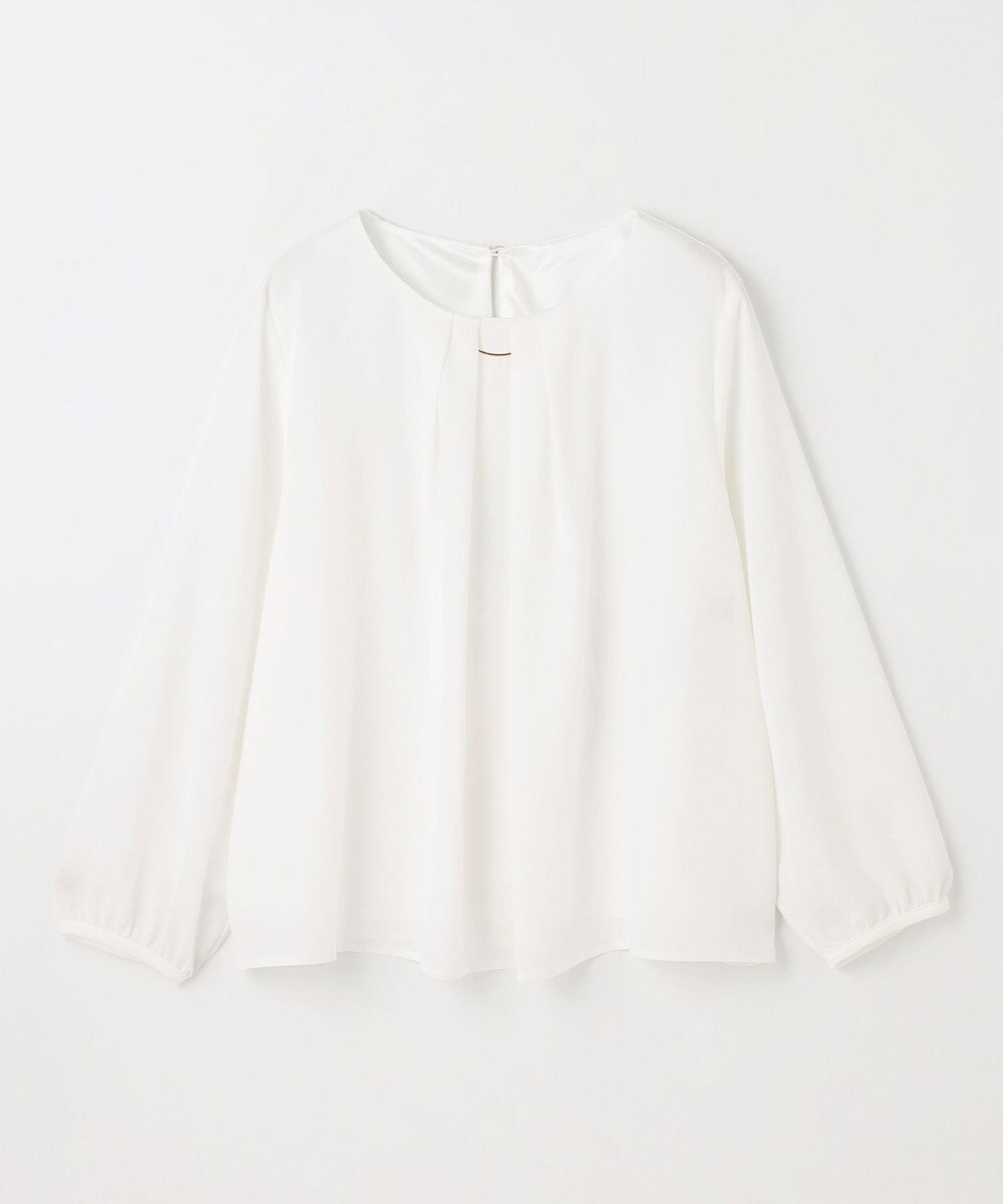 ANY 【洗濯機可】フロントタックブラウス 