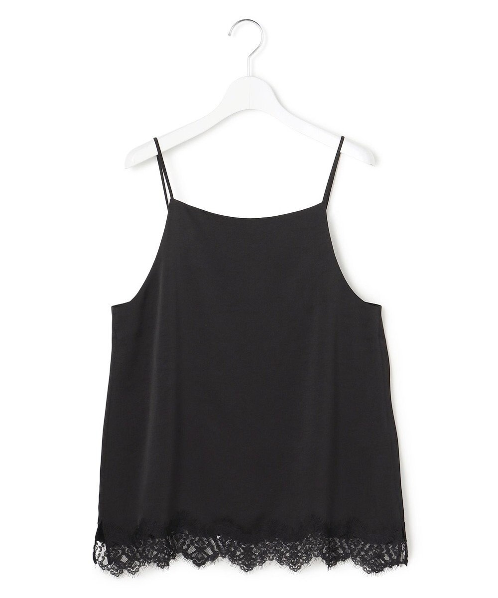 23区 L 【先行予約】サテンレースキャミソール 