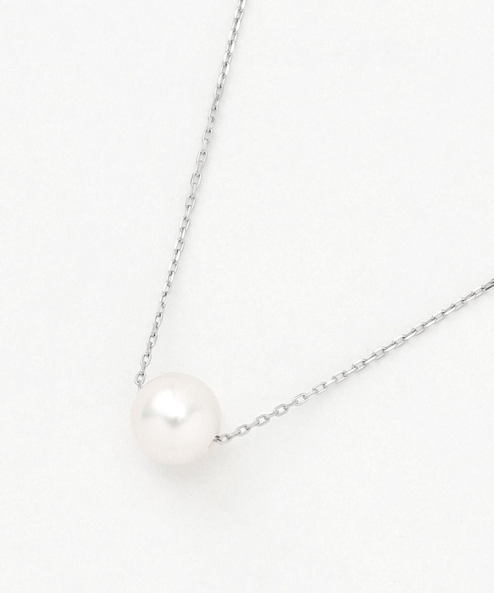 TOCCA 【WEB限定】PRECIOUS PEARL NECKLACE プラチナ アコヤパール ネックレス 