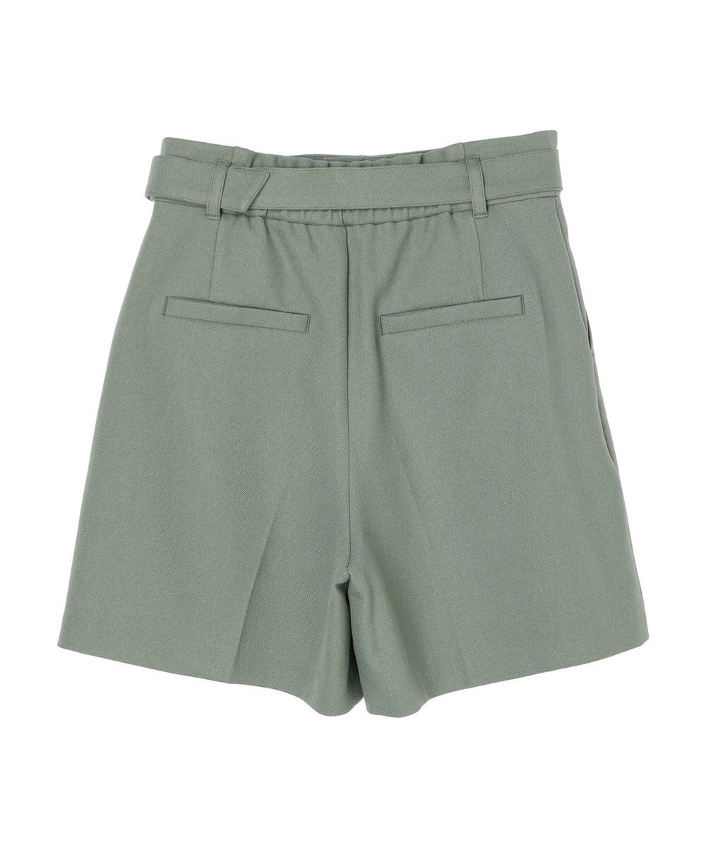 earth music&ecology ベルト付きショートパンツ 