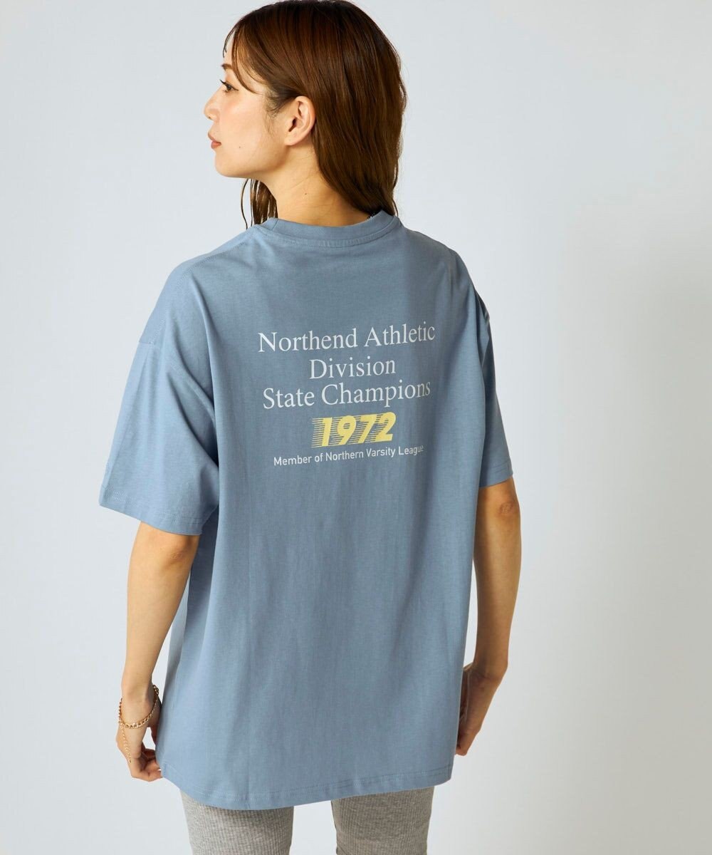 OP／FILA 【Ocean Pacific】カレッジ・バックロゴTシャツ 