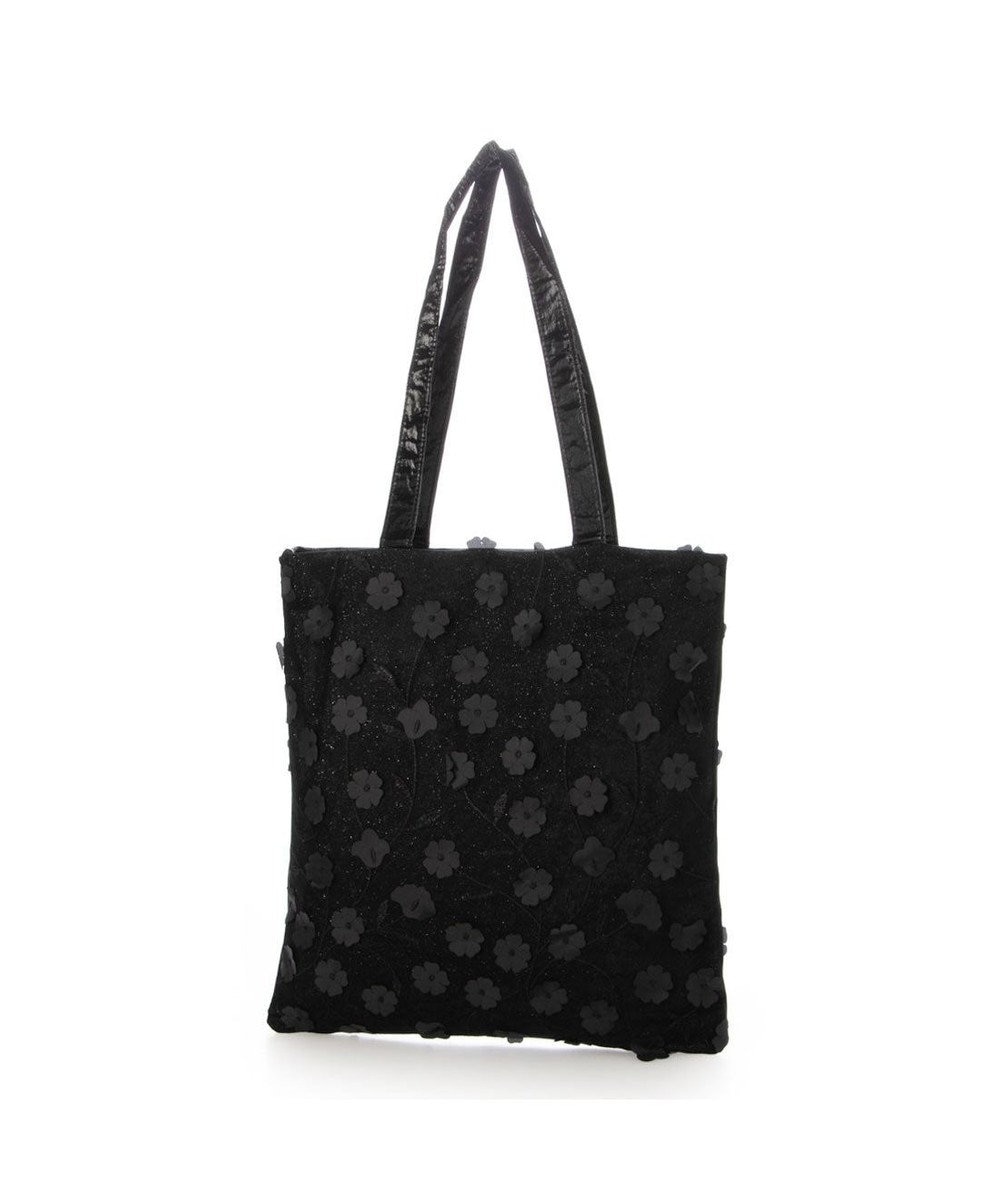 UNBILLION カシュカシュ cachechche / チュールフラワーシンプルトート 