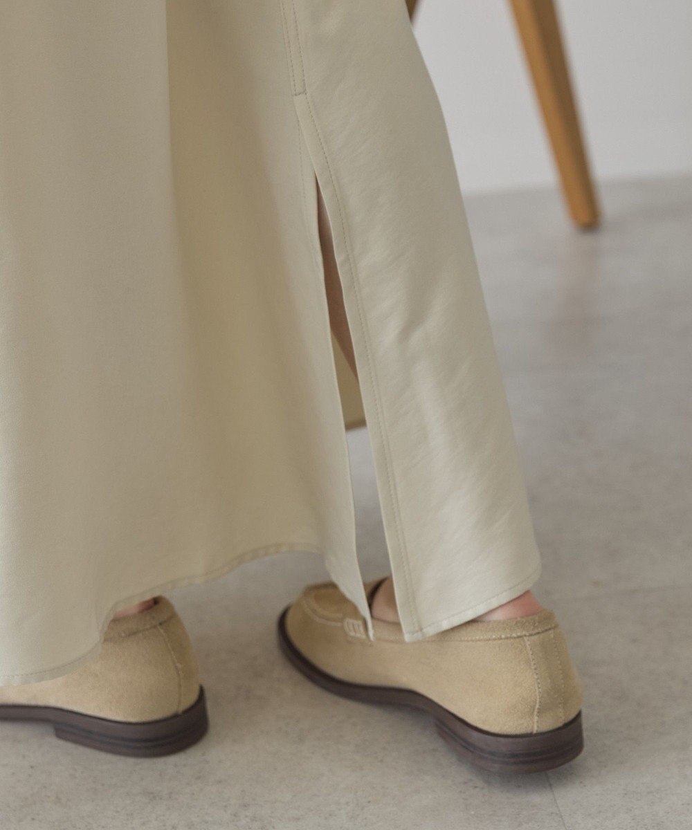 AMERICAN HOLIC 【イージーケア】サテンマーメードスカート 