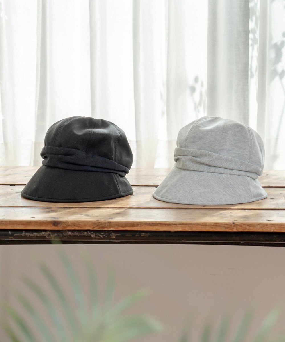 MOONBAT 【UVカット/遮光100%/接触冷感】洗えるスウェットキャスケット 軽量/手洗いOK/サイズ調整可能/ポケッタブル 