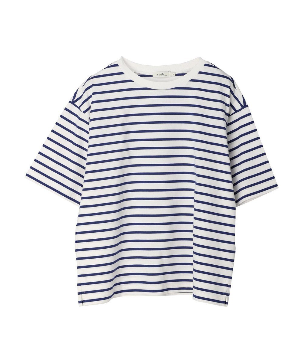 earth music&ecology ＢＯＸシルエットＴ（汗じみ防止） 