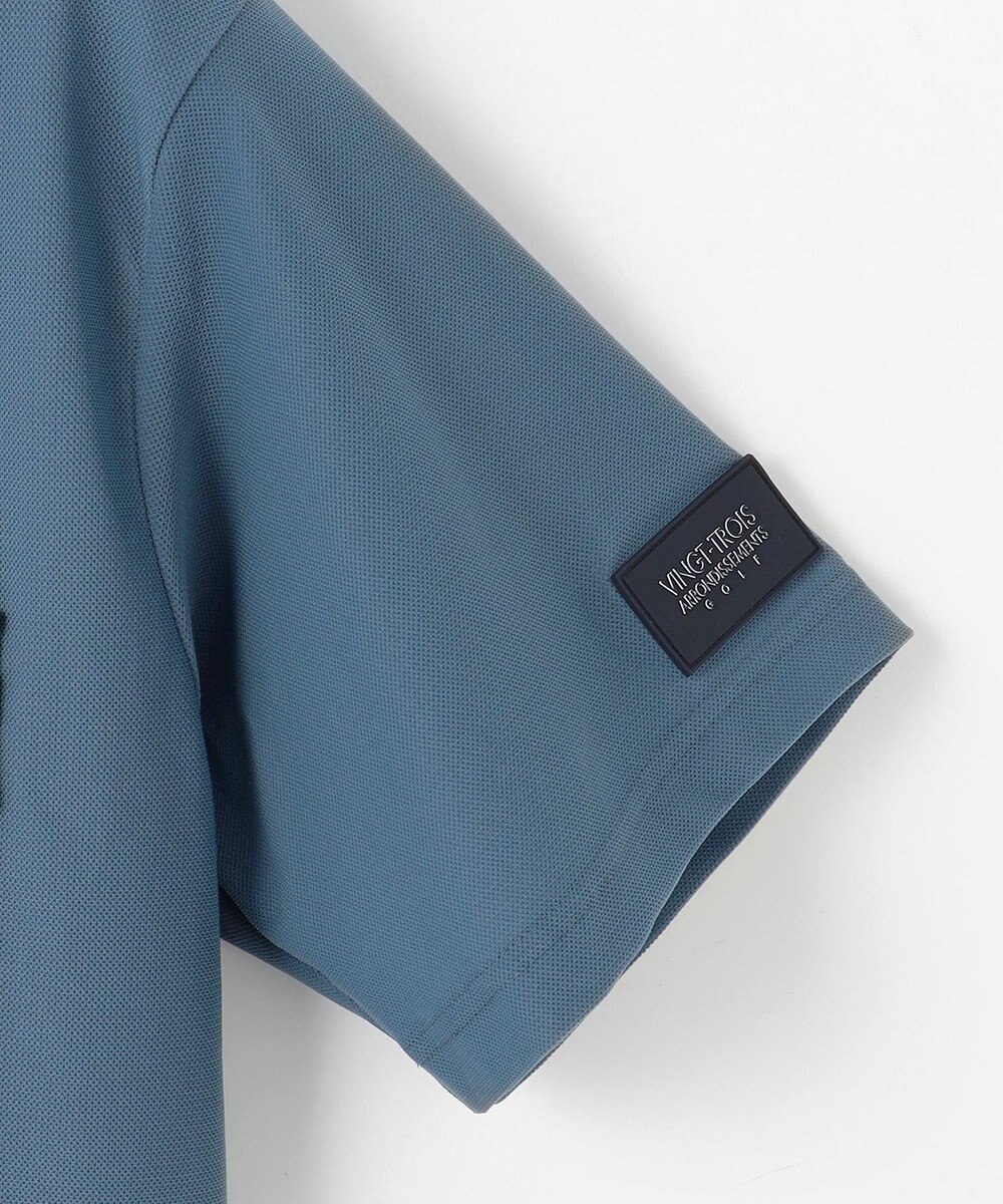 23区GOLF 【MEN】機能に優れた新素材「AIR TOOL」ポケットモックネック 