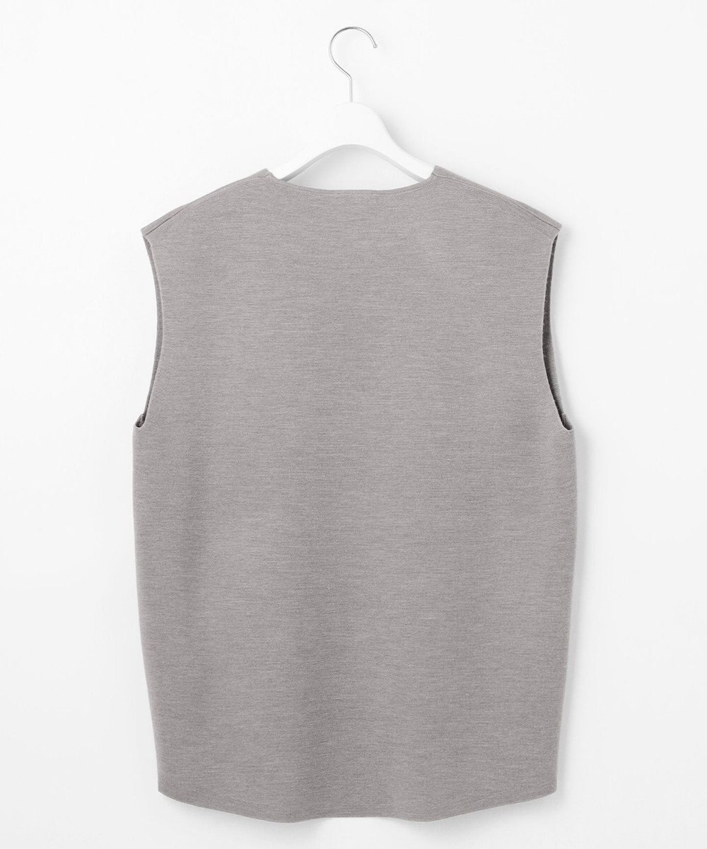 自由区 S 【セットアップ対応・洗える】ウールミラノニット ベスト 