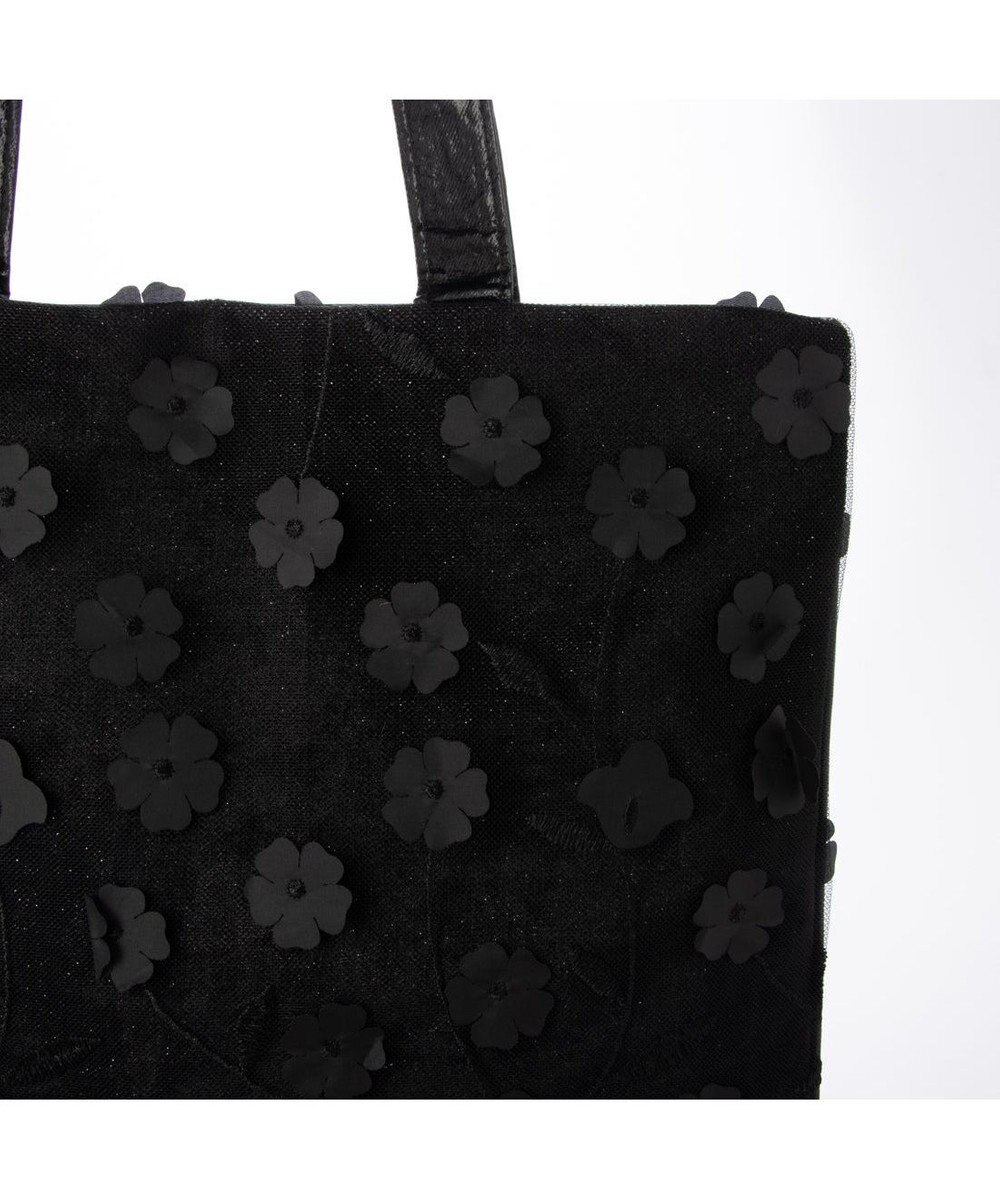 UNBILLION カシュカシュ cachechche / チュールフラワーシンプルトート 