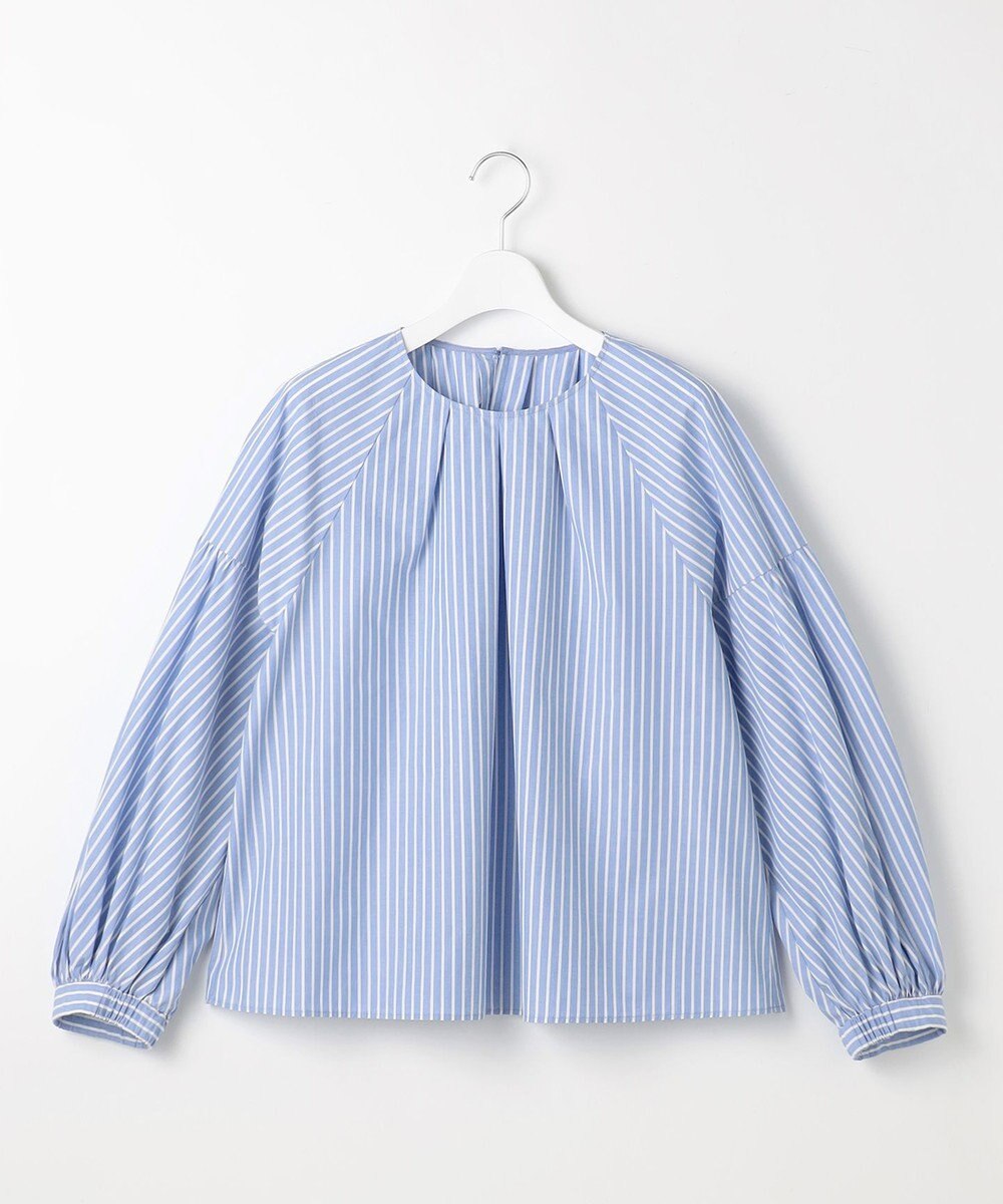 自由区 L ボリュームスリーブ ブラウス 