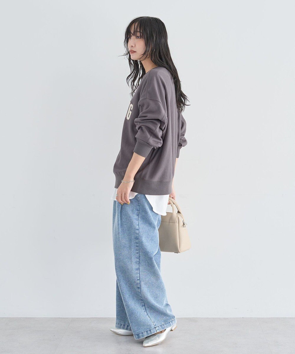 Green Parks 刺しゅうロゴ裏毛プルオーバー 