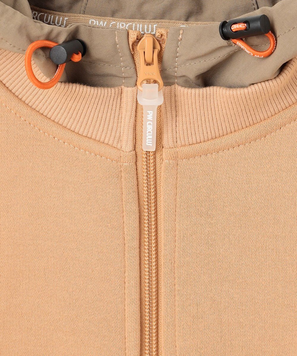 PW CIRCULUS 【MEN】裏毛ジップアップフーディ 