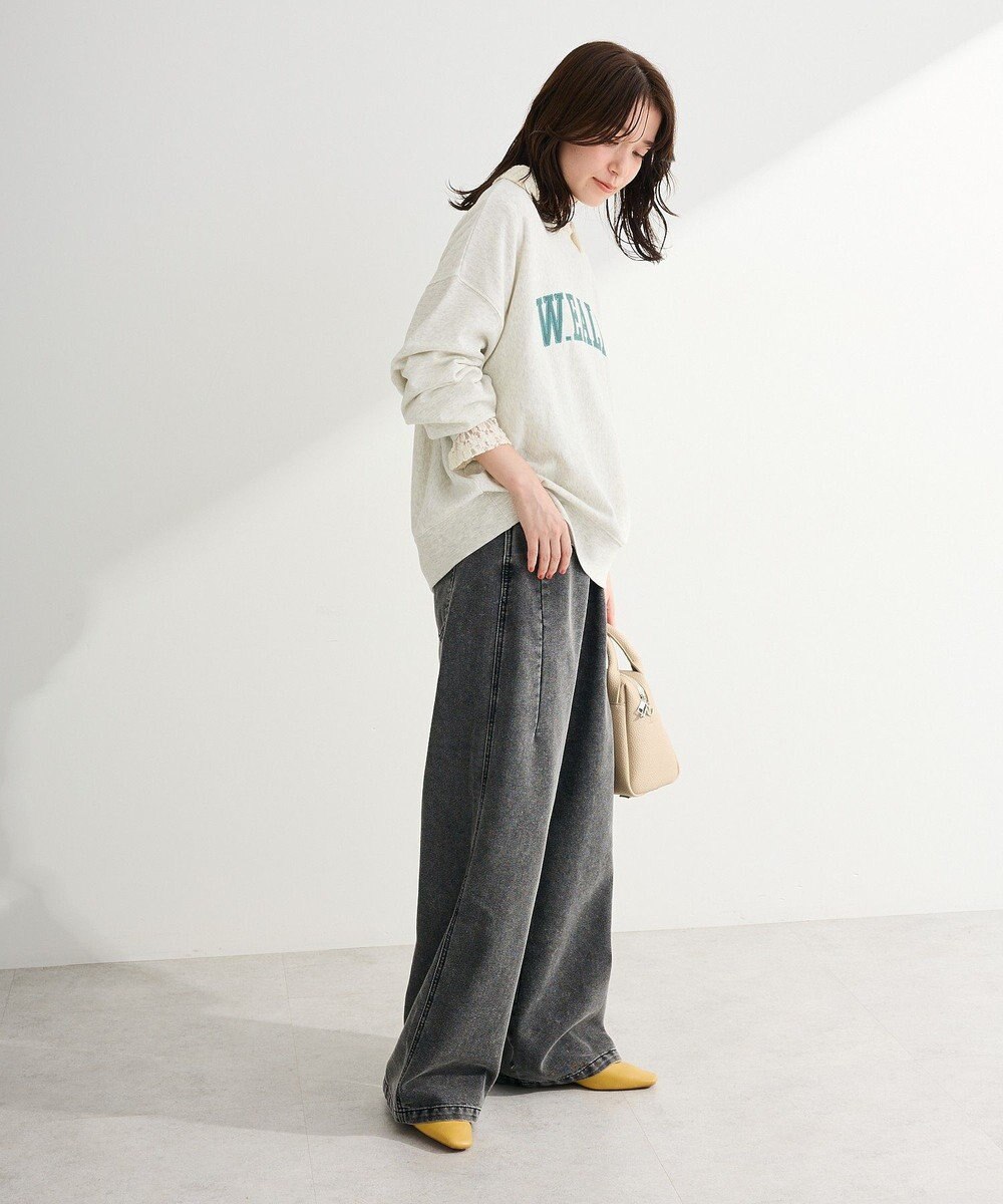 Green Parks 刺しゅうロゴ裏毛プルオーバー 