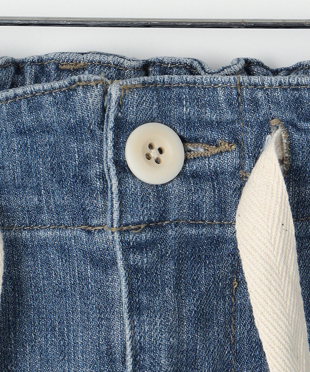 J.PRESS YORK STREET 【UNISEX】デニムワイドパンツ 