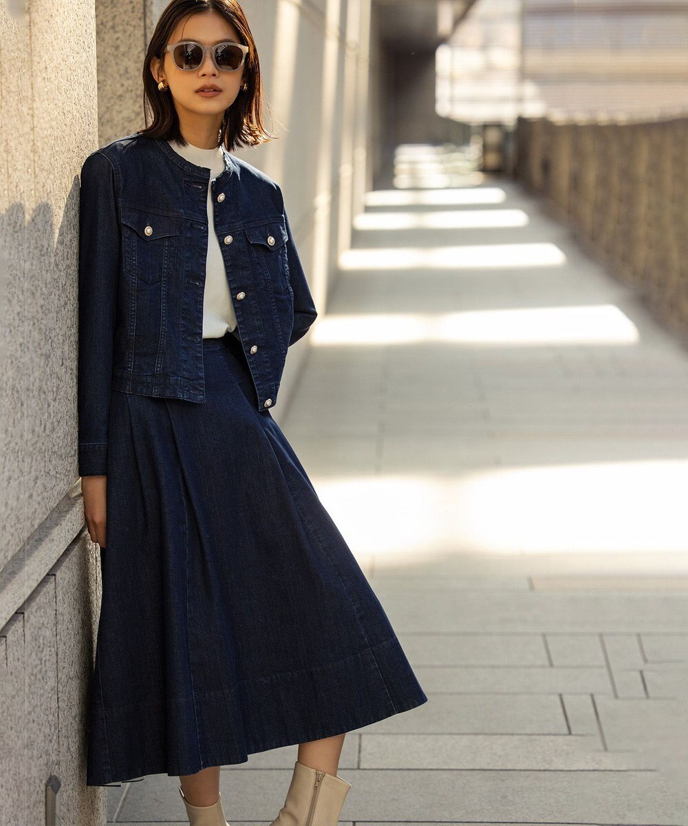 組曲 L 【洗える】Elenaパフスリーブ ニット 