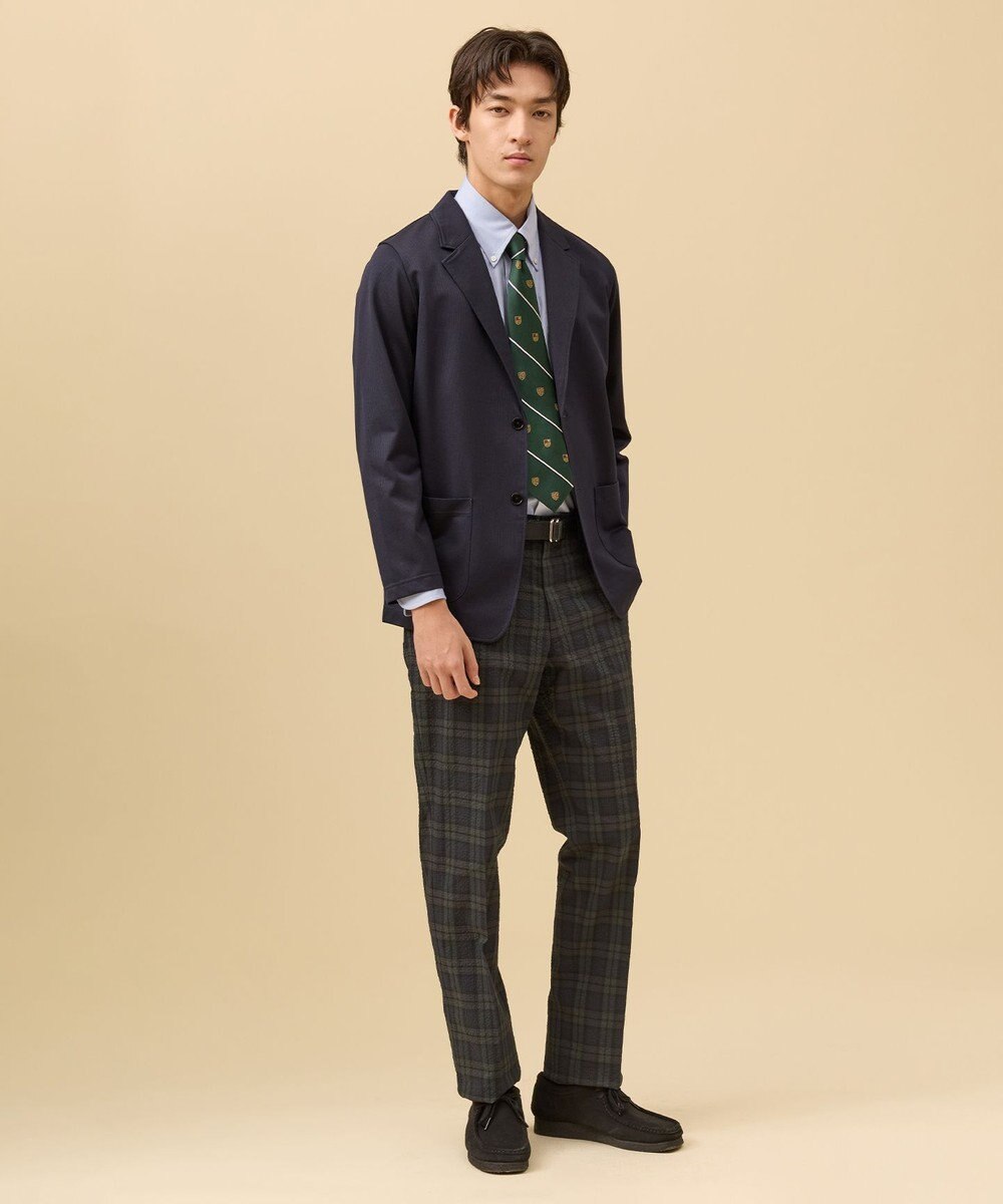 J.PRESS MEN 【KANEMASA JERSEY】メランジチドリジャージー カットジャケット 