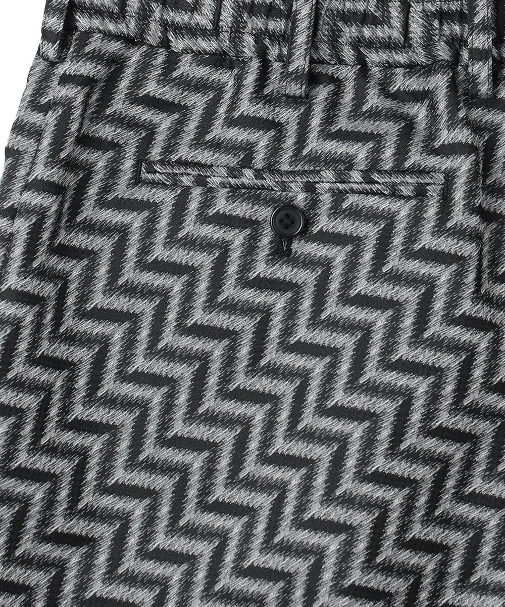 JOSEPH HOMME 【HIGH GRADE LINE】カスリシェブロンジャガード　ドロスト付ワイドショートパンツ / WAVE 2TUCK SHORTS 
