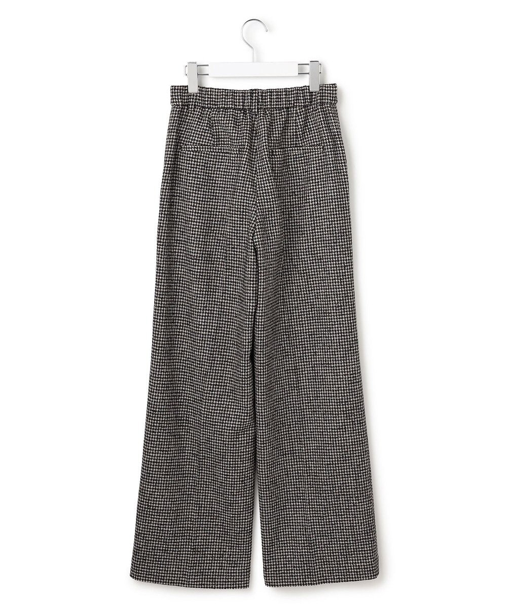 23区 L ループミックスツイード ワイド パンツ 