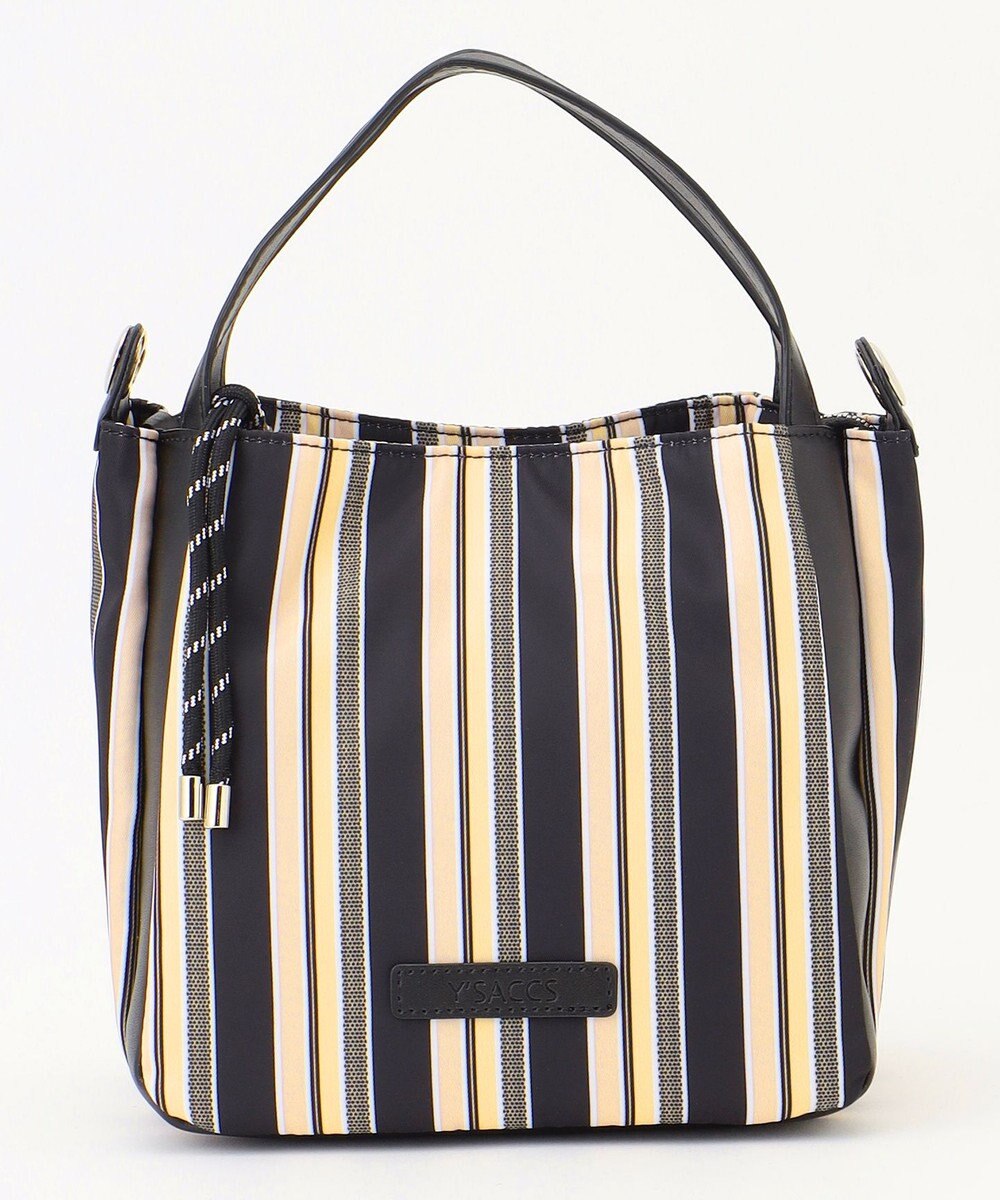 Y'SACCS マルチストライプ すっきりトート Sサイズ 