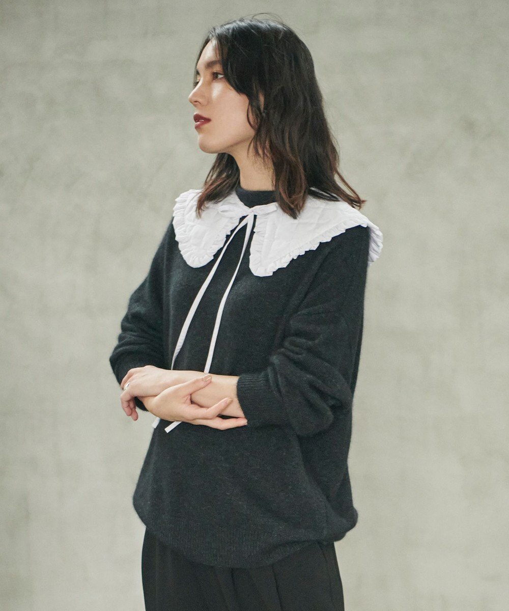 #Newans LILY/ キルティング付け襟 