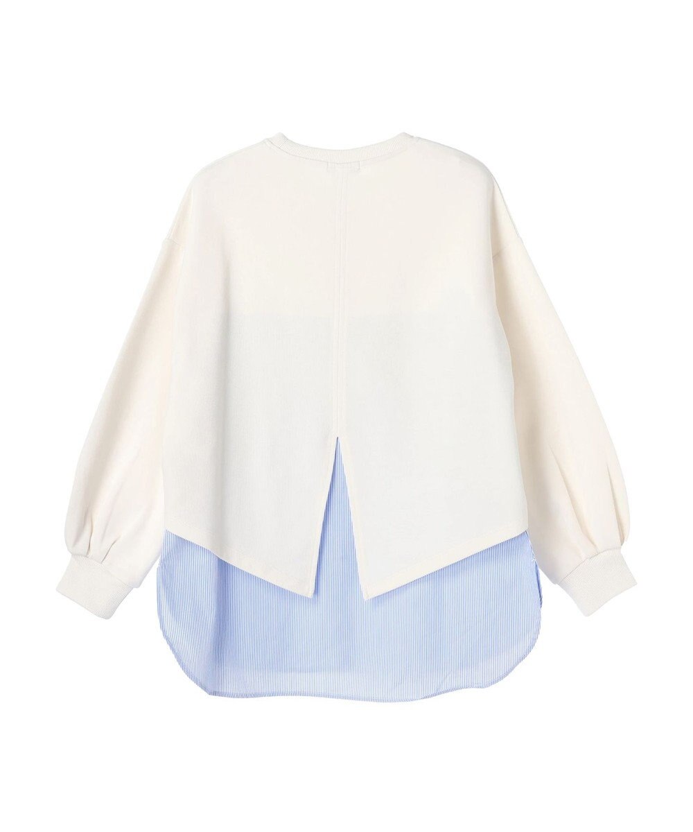 earth music&ecology ＳＥＴ２点カットプルオーバー＋シャツドッキングタンク 