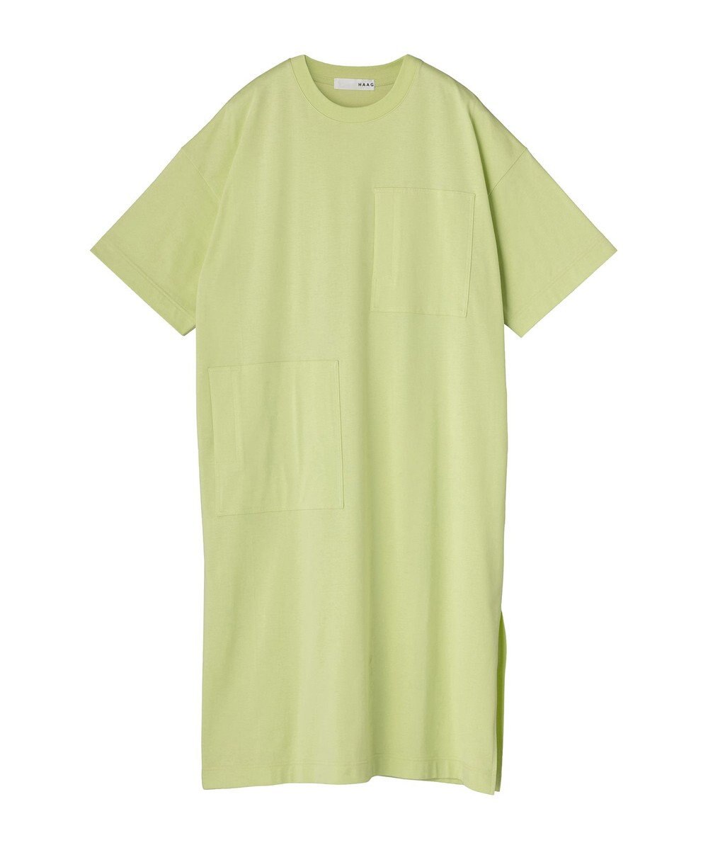 HAAG スマイルコットン SHORT SLEEVE ONEPIECE ワンピース 