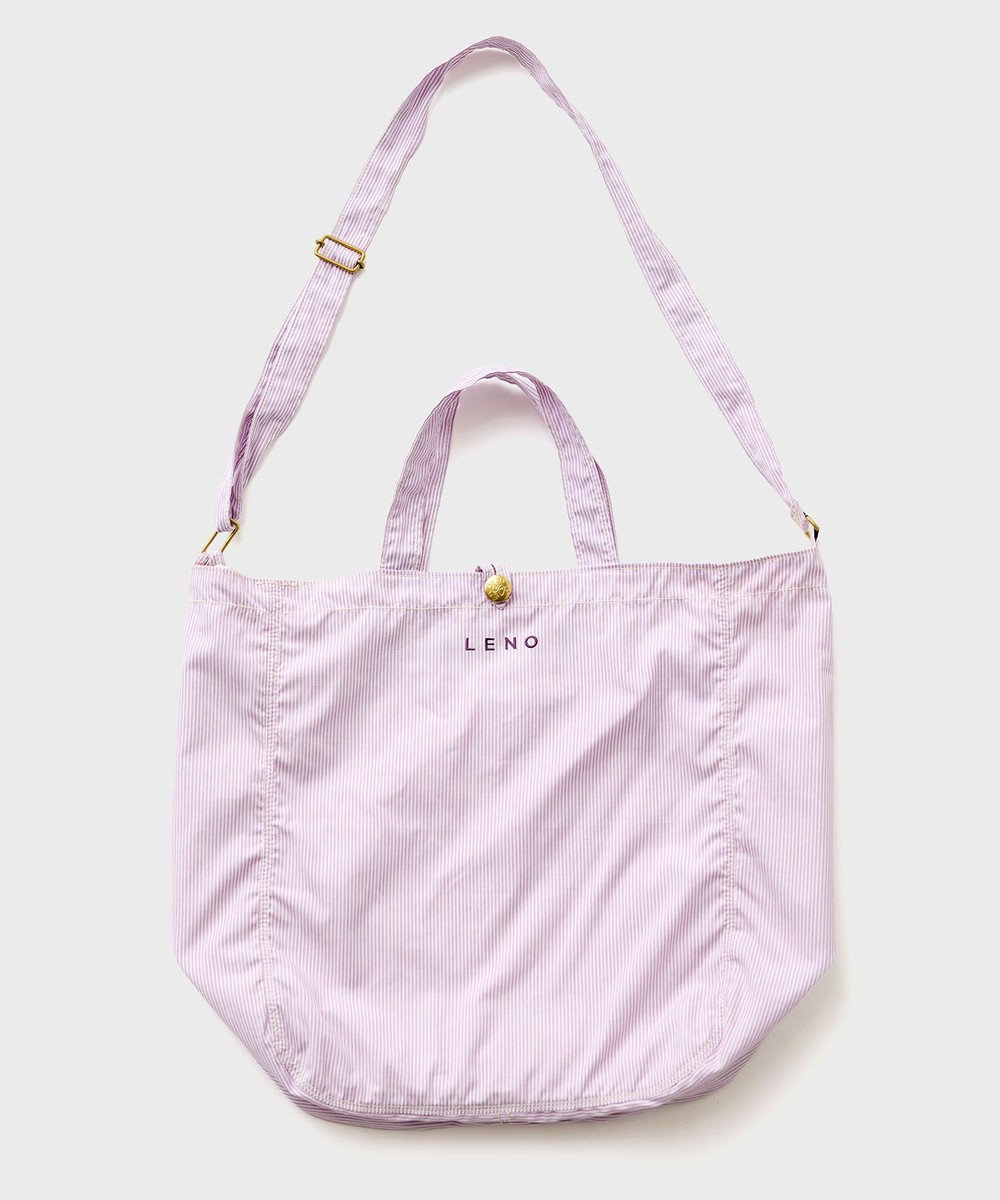 LENO NEWS PAPER BAG CANDY STRIPE / ニュースペーパーバッグ 