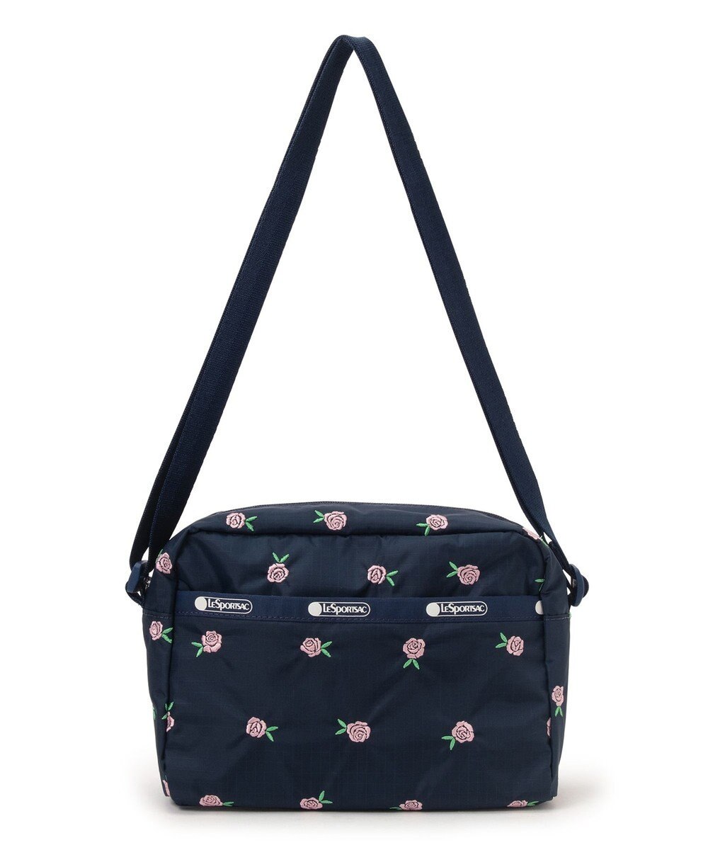 LeSportsac DANIELLA CROSSBODY/ピンクローズエンブロイダリー 
