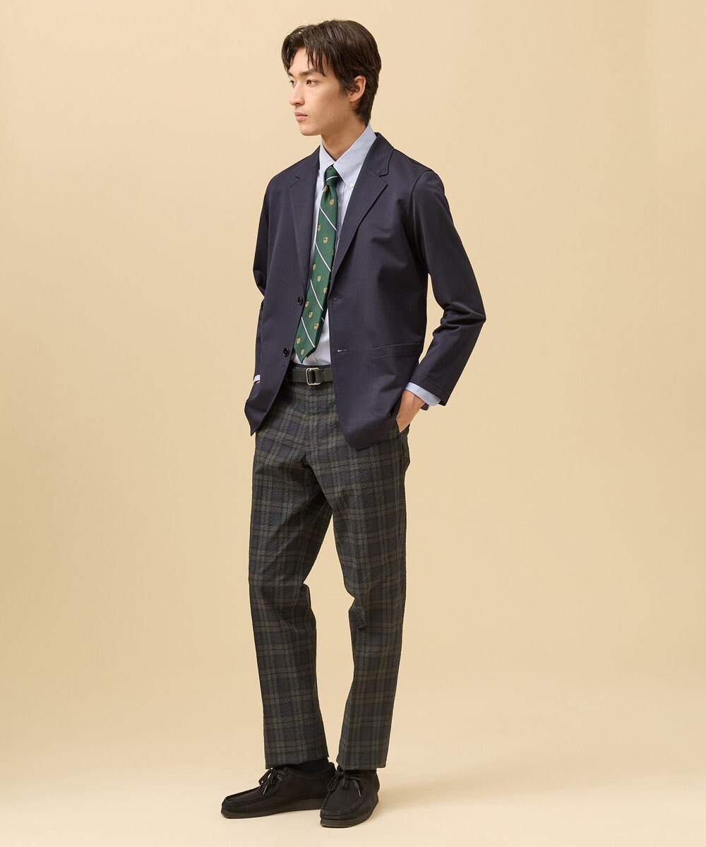 J.PRESS MEN 【KANEMASA JERSEY】メランジチドリジャージー カットジャケット 