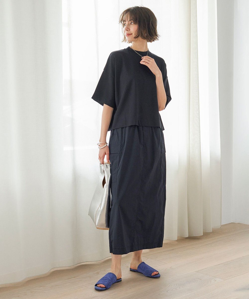 UNFILO BEAUTY FORM クロップドワイドＴシャツ 