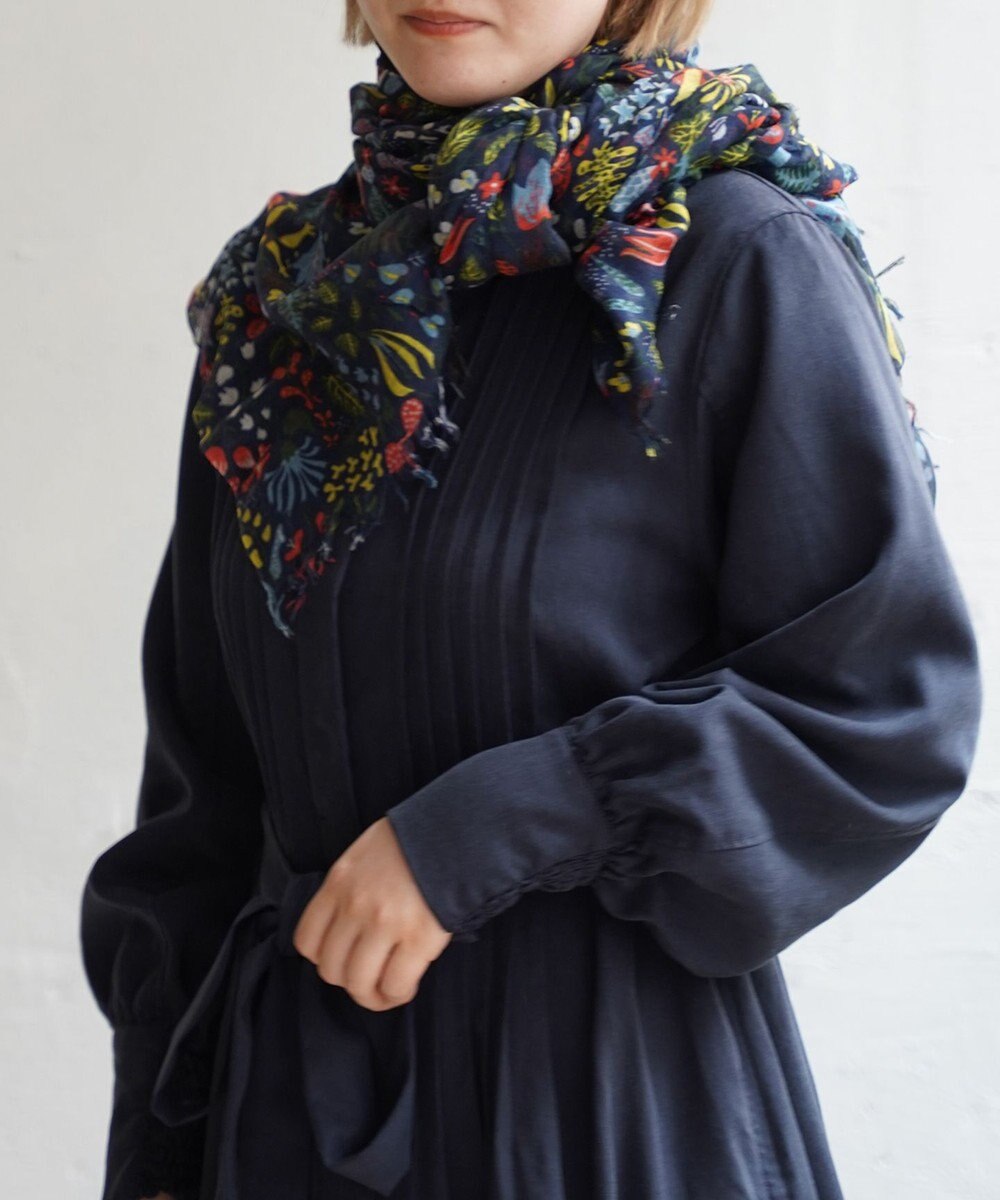 muto スティグリンドベリ ハーバリウム シルクカシミヤストール 