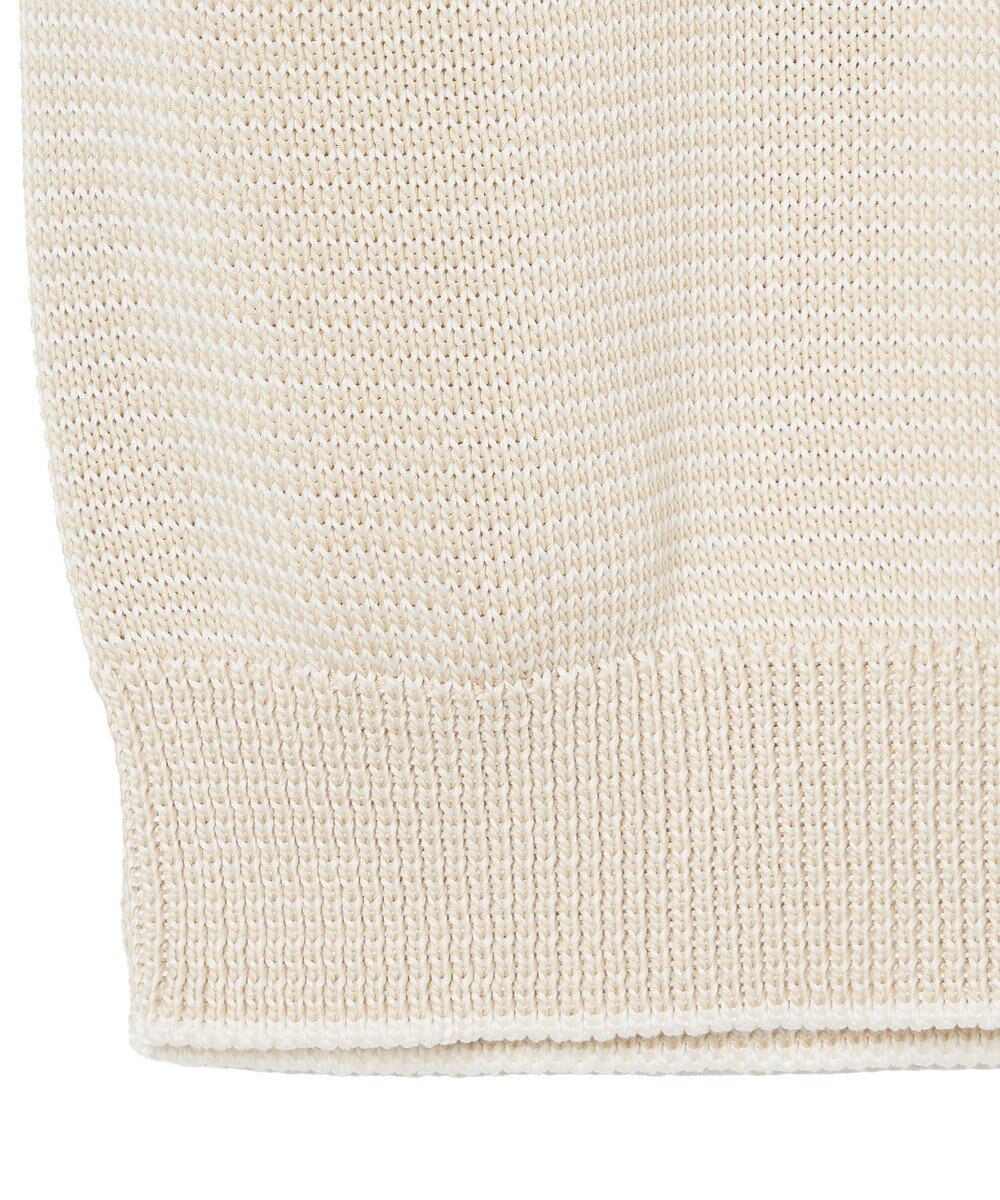 JOSEPH 【洗える】マイクロストライプ　ショートスリーブニット 