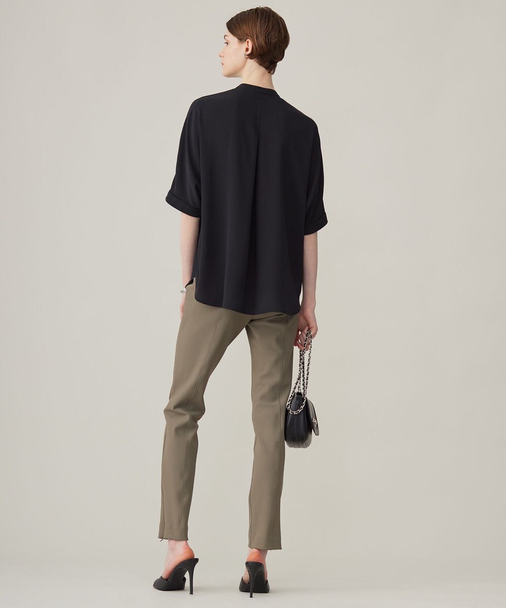 ICB L 【洗える】 テックストレッチ レギンスパンツ 