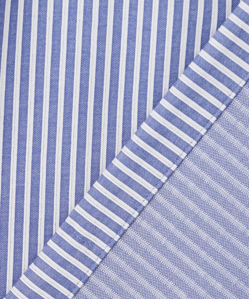 J.PRESS LADIES Jカミーチェストライプ シャツカラー カットソー 