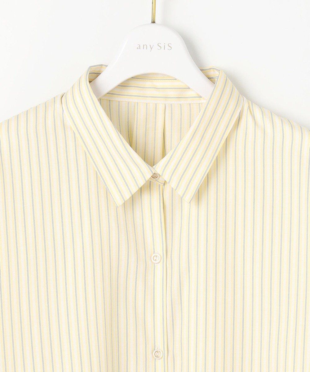 ANY SIS 【BAILA12月号掲載・貴島明日香さんコラボ】ニットレイヤード シャツ ツインセット 